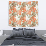 Cocoa Beans Cocoa Tree Pattern Wall Tapestry