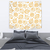 Hand Drawn Onion Pattern Wall Tapestry