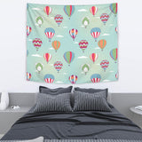 Hot Air Balloon Design Pattern Wall Tapestry