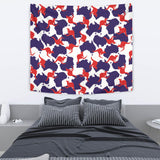 Kangaroo Australian Pattern Wall Tapestry