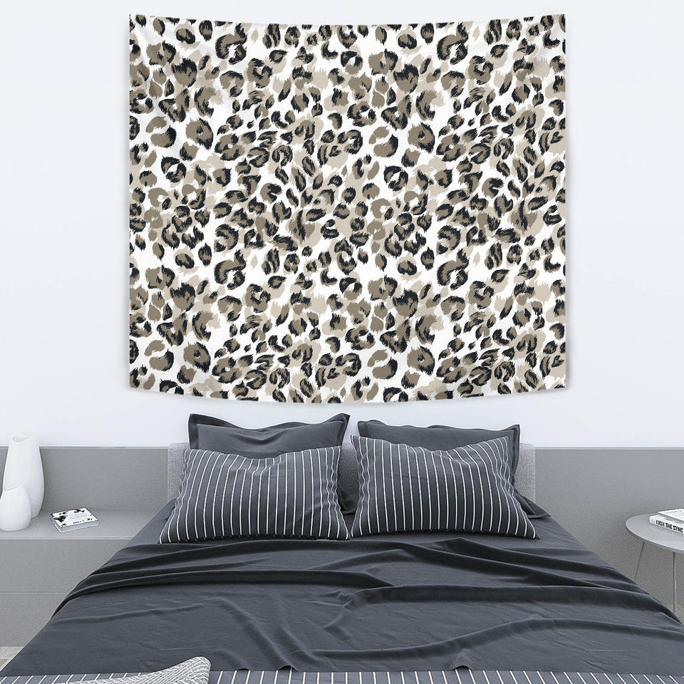 Leopard Skin Print Pattern Wall Tapestry