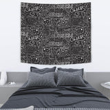 Handwritten Cheese Pattern Wall Tapestry