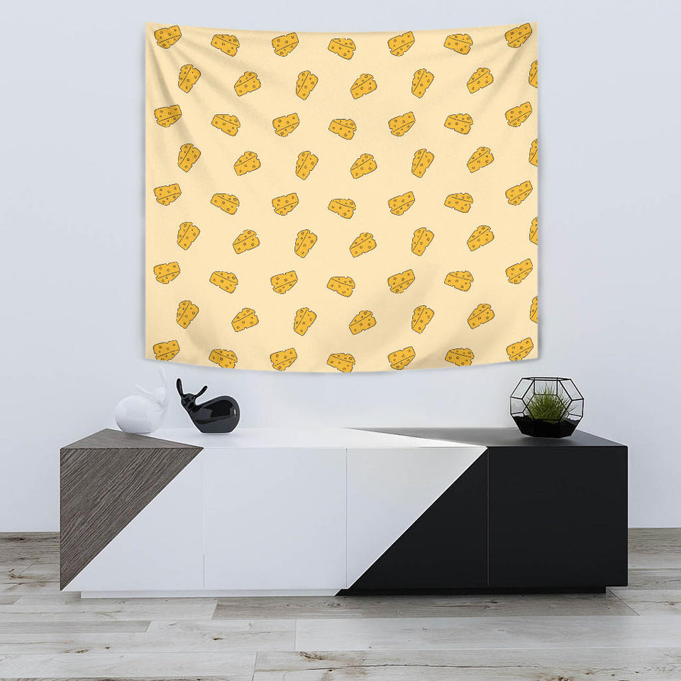 Cheese Pattern Wall Tapestry