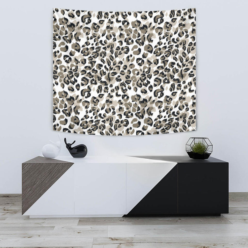 Leopard Skin Print Pattern Wall Tapestry