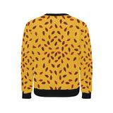 Passion fruit texture Men's Crew Neck Sweatshirt