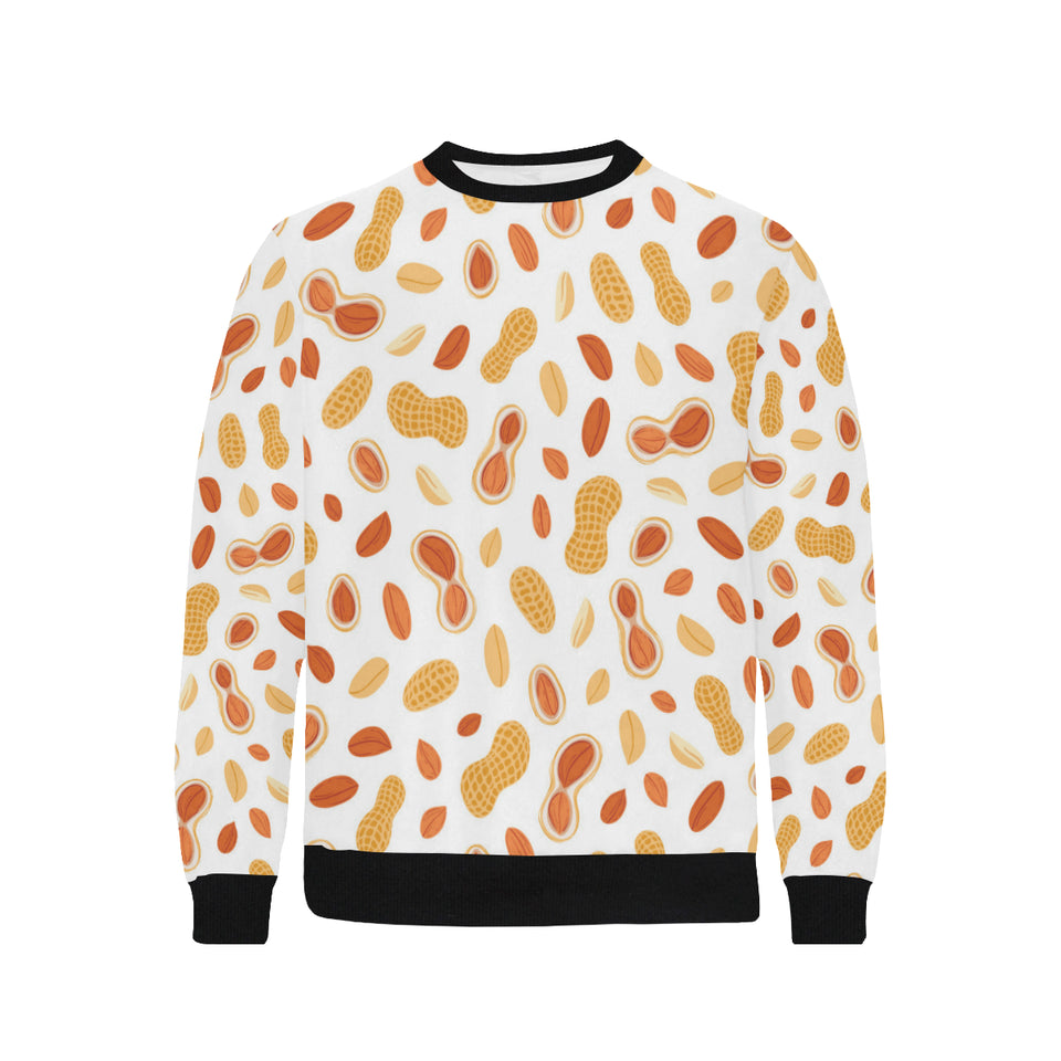 peanuts pattern Men's Crew Neck Sweatshirt