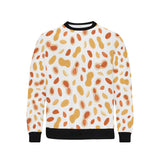 peanuts pattern Men's Crew Neck Sweatshirt