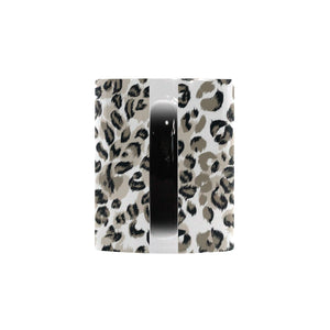 Leopard skin print pattern Morphing Mug Heat Changing Mug