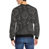 Pizza pattern Men's Crew Neck Sweatshirt