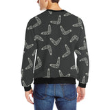 Hand drawn boomerang Australian aboriginal ornamen Men's Crew Neck Sweatshirt
