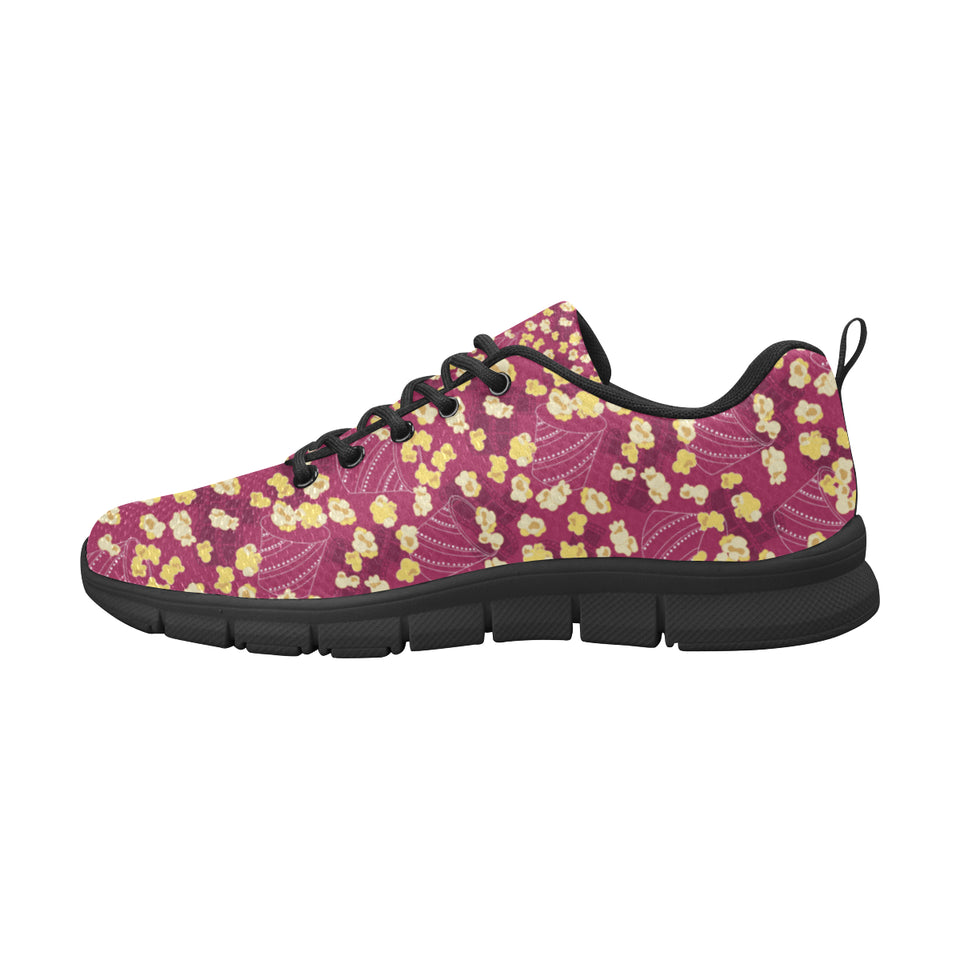 Popcorn Pattern Print Design 02 Men's Breathable Sneakers ( Model 055)