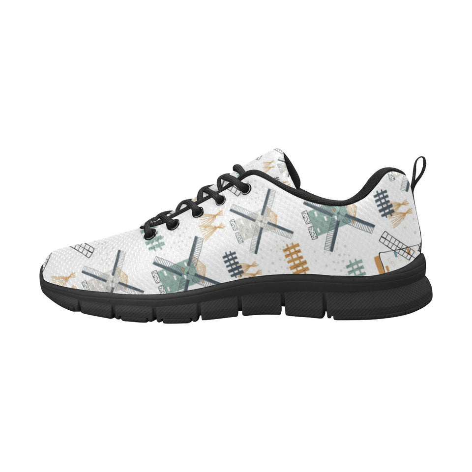windmill pattern Women's Sneaker Shoes