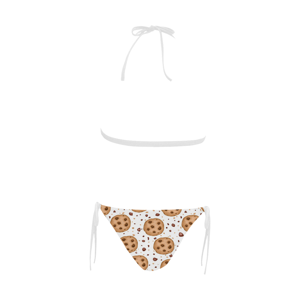 chocolate chip cookie pattern Sexy Bikinis Two-Piece Swimsuits