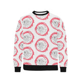 Hand drawn dragon fruit Men's Crew Neck Sweatshirt