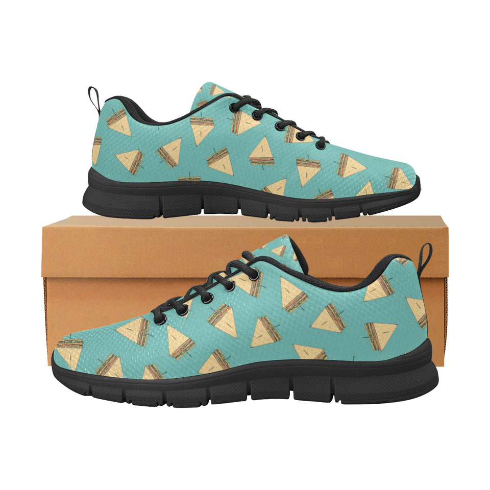 Sandwich Pattern Print Design 03 Men's Breathable Sneakers ( Model 055)