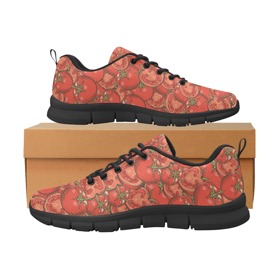 Red Tomato Pattern Women's Sneaker Shoes