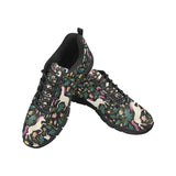 Unicorns forest background Women's Sneaker Shoes