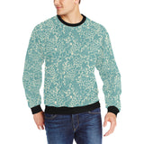 Classic Hand drawn Grape pattern Men's Crew Neck Sweatshirt