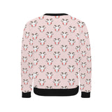 Cute goat pattern Men's Crew Neck Sweatshirt