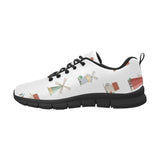 windmill design pattern Women's Sneaker Shoes