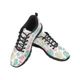 Colorful shell pattern Women's Sneaker Shoes