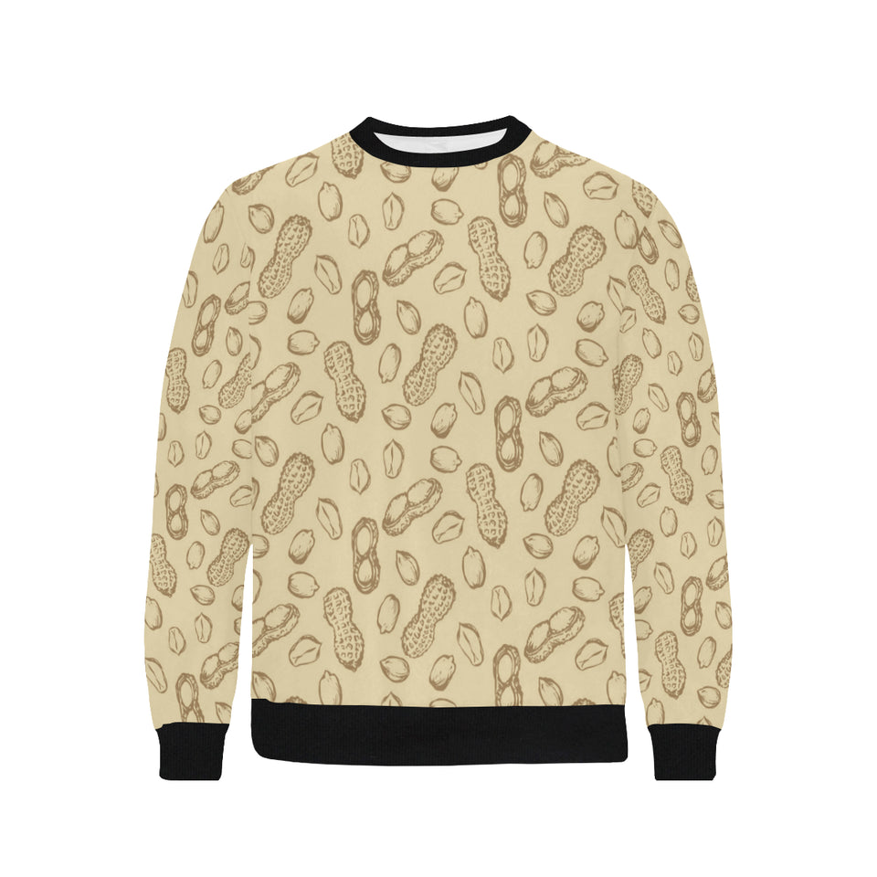 hand drawn peanuts pattern Men's Crew Neck Sweatshirt