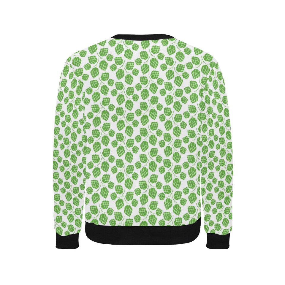 Hop pattern background Men's Crew Neck Sweatshirt