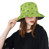 Slices of Lime design pattern Unisex Bucket Hat