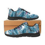 Whale design pattern Women's Sneaker Shoes