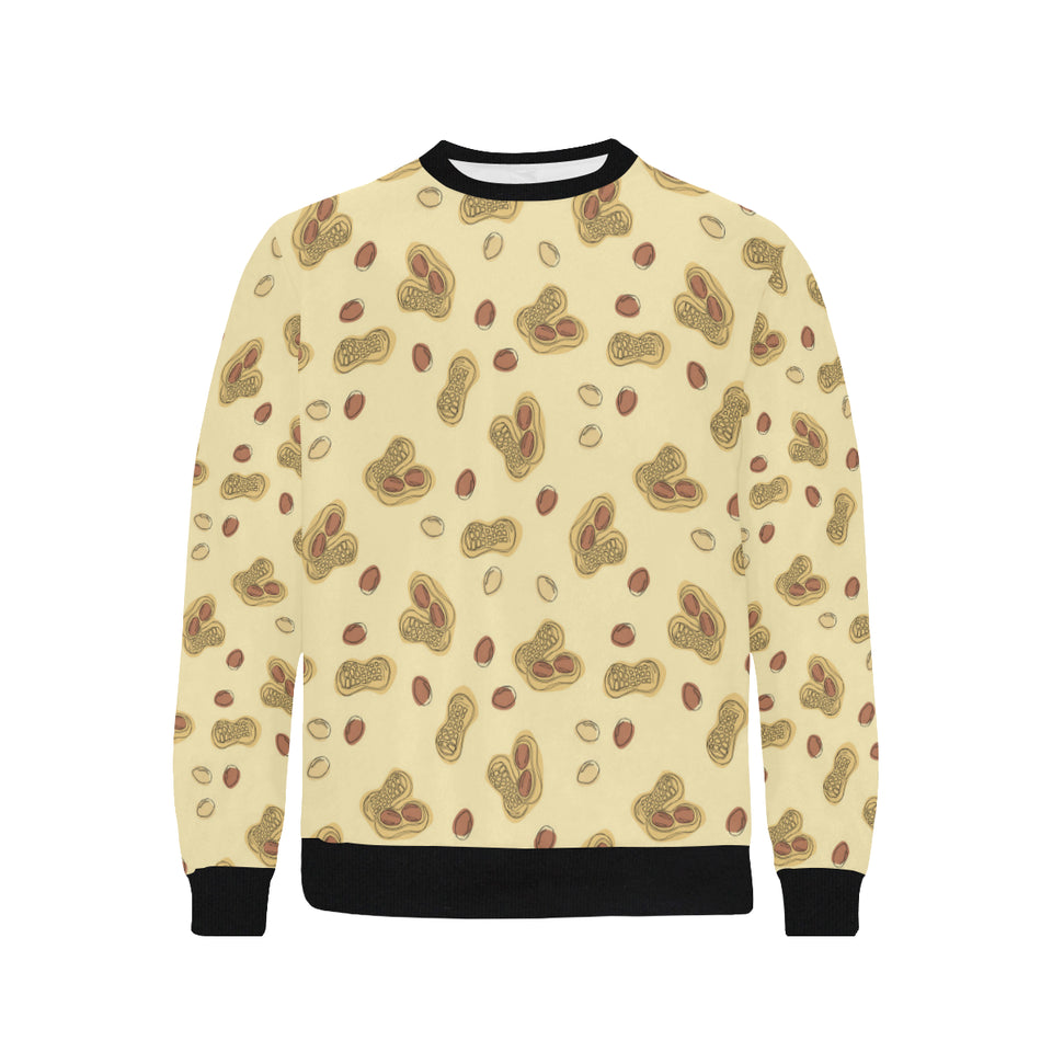 peanuts design pattern Men's Crew Neck Sweatshirt