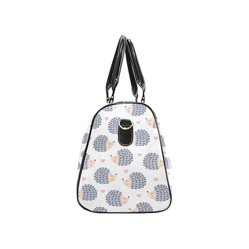 Hedgehog Pattern Print Design 04 Travel Bag