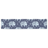 Elephant tribal design pattern Table Runner