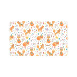 cute tribal fox pattern Doormat