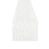 arabic white pattern Table Runner