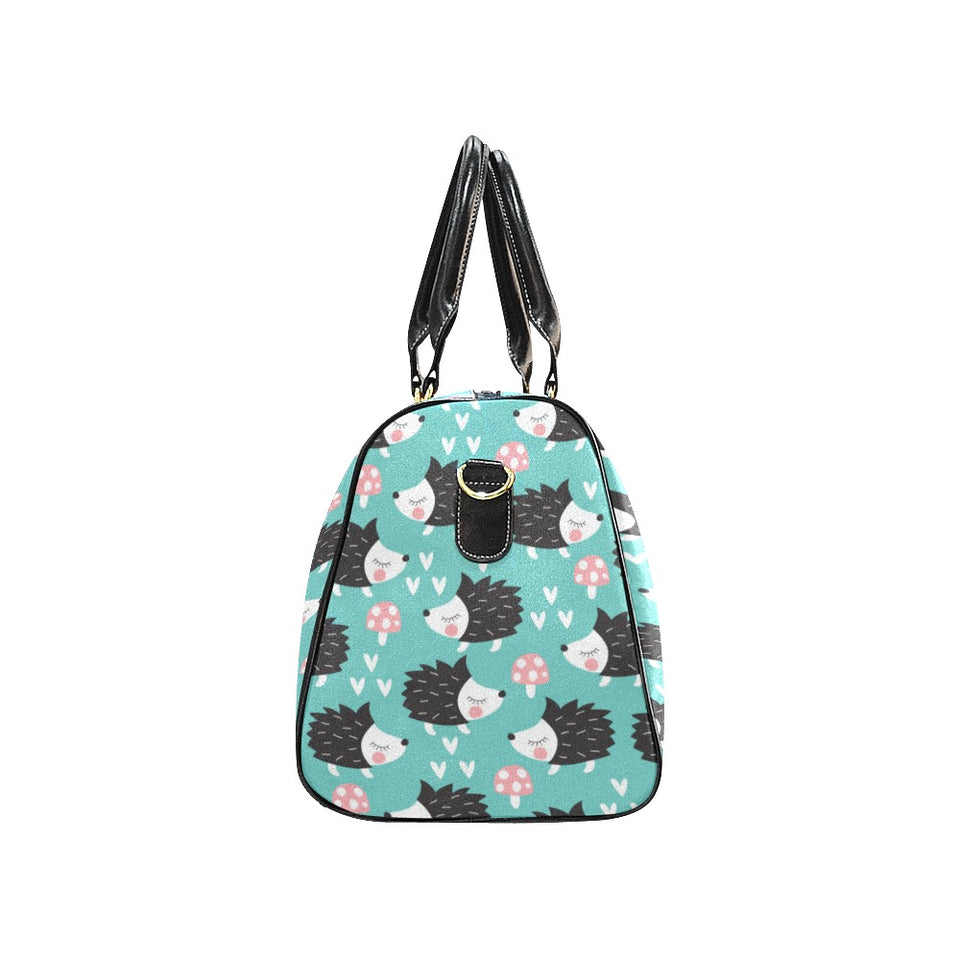 Hedgehog Pattern Print Design 03 Travel Bag