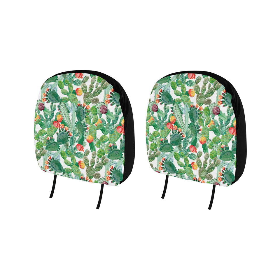 Cactus design pattern copy Car Headrest Cover