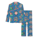 Darts Pattern Print Design 02 Women's Long Pajama Set
