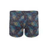 Beautiful peacock feather pattern Men's Swimming Trunks
