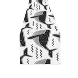 Black whale pattern Table Runner