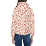 Canada Pattern Print Design 01 Women's Padded Hooded Jacket