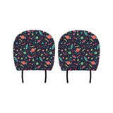 colorful space pattern planet star Car Headrest Cover