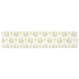 Cute cartoon frog baby pattern Table Runner