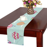 Hot Air Balloon design Pattern Table Runner