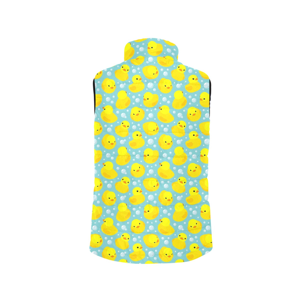Duck Pattern Print Design 03 Men's Padded Vest