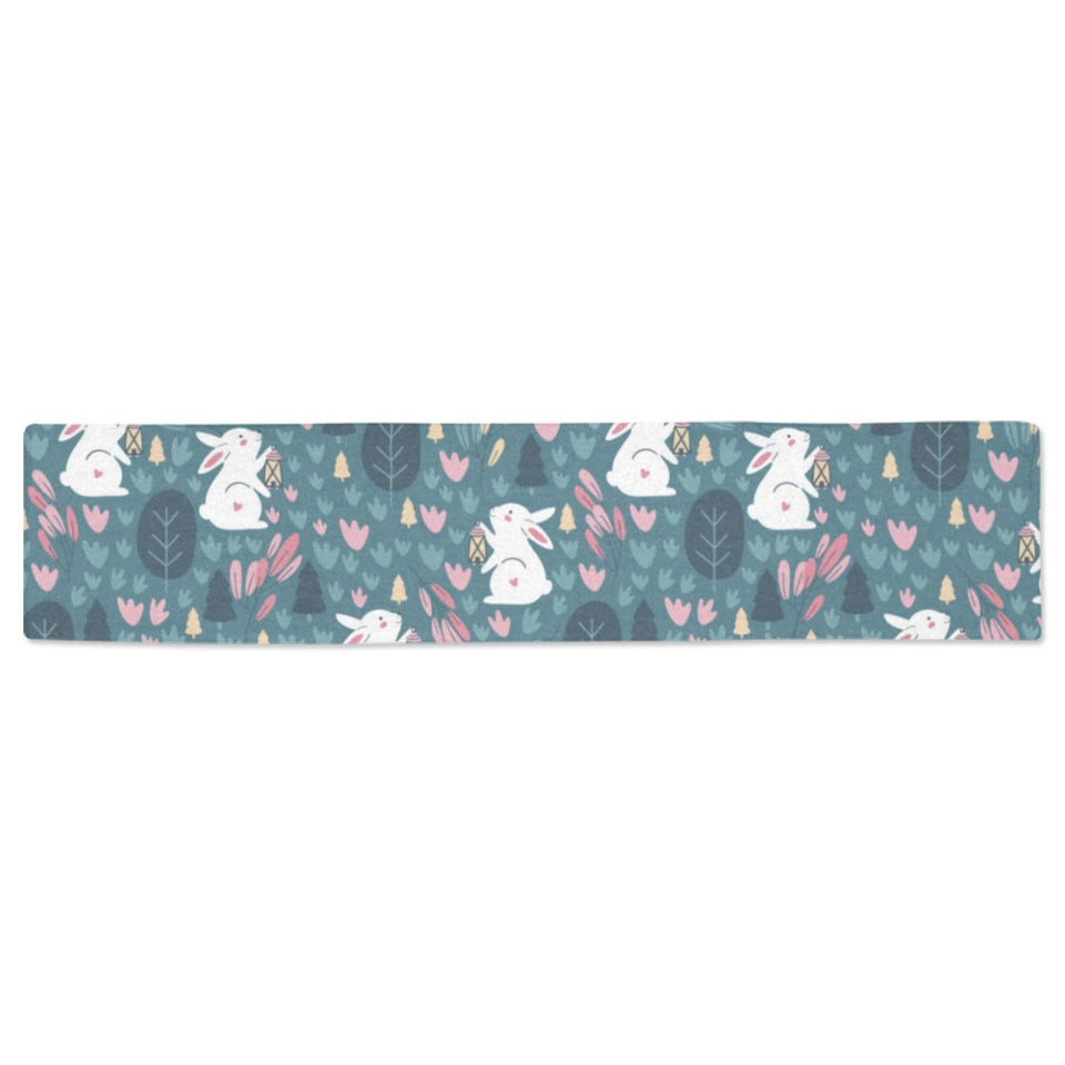 Cute rabbit pattern Table Runner