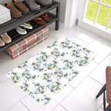 Peacock feather pattern Doormat