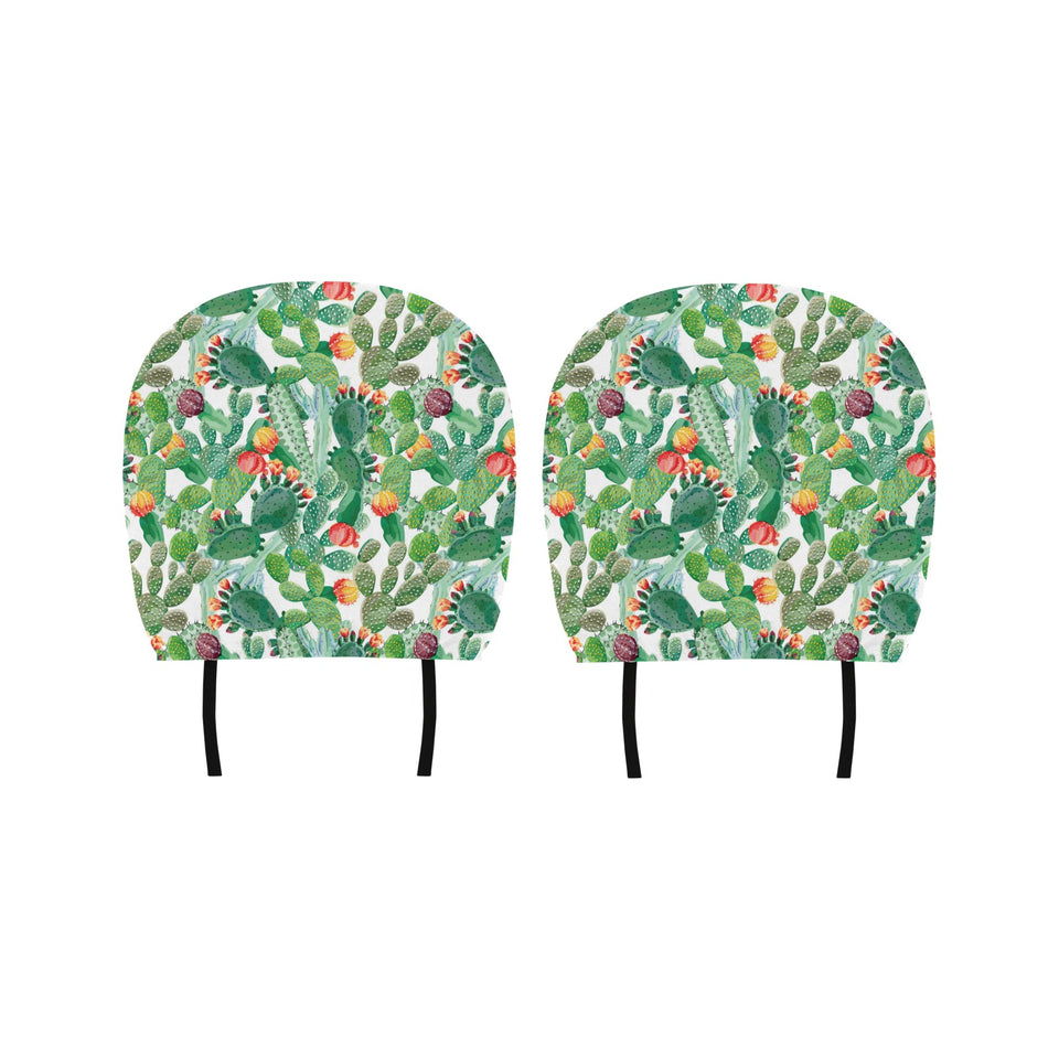 Cactus design pattern copy Car Headrest Cover