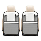 arabic white pattern Car Seat Back Organizer