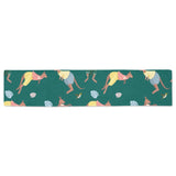 Kangaroo leaves pattern Table Runner