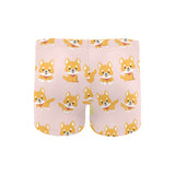 Cute shiba inu dog pattern Men's Swimming Trunks